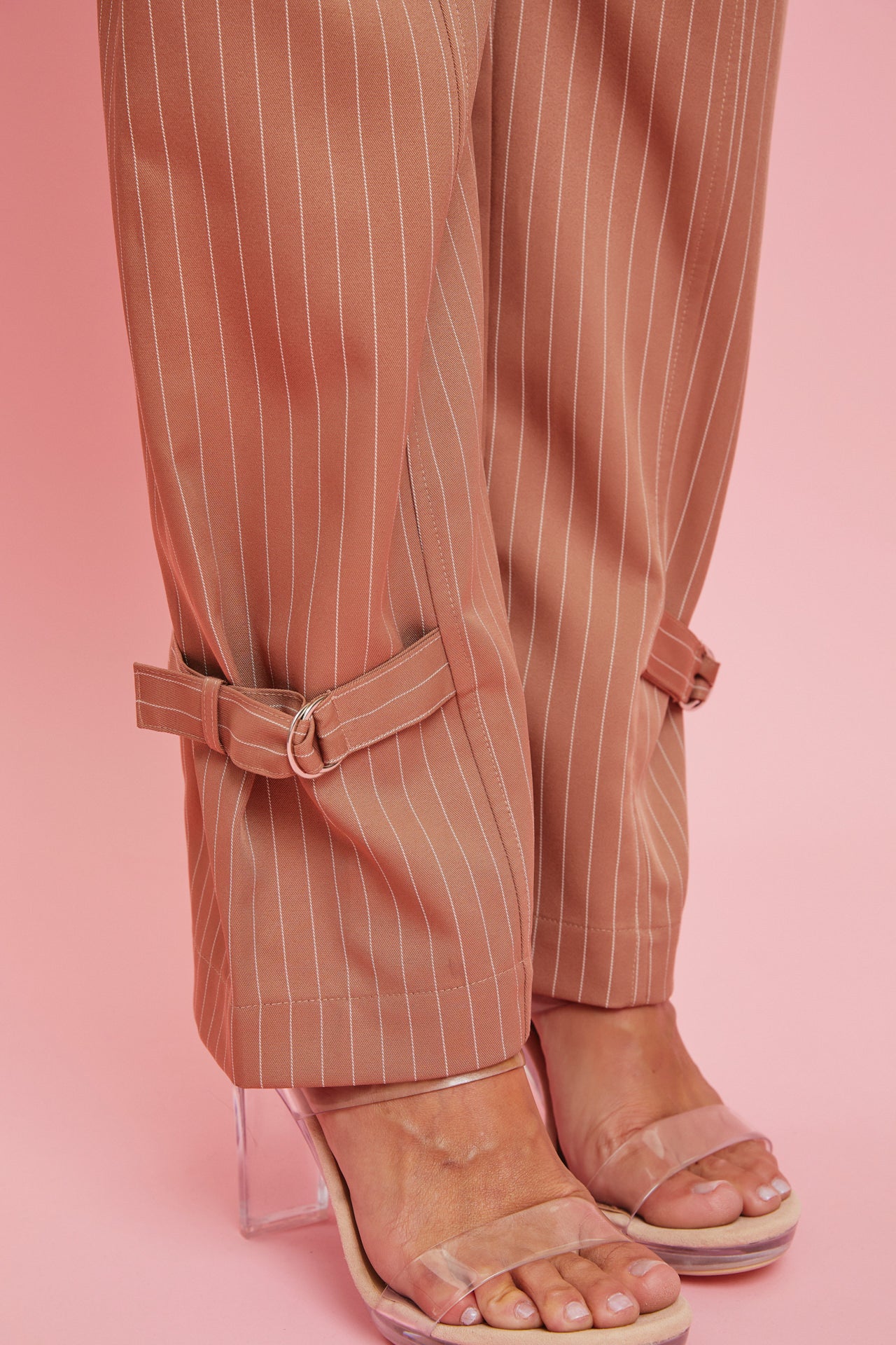 Woven Pin Stripe Vest and Pants Set