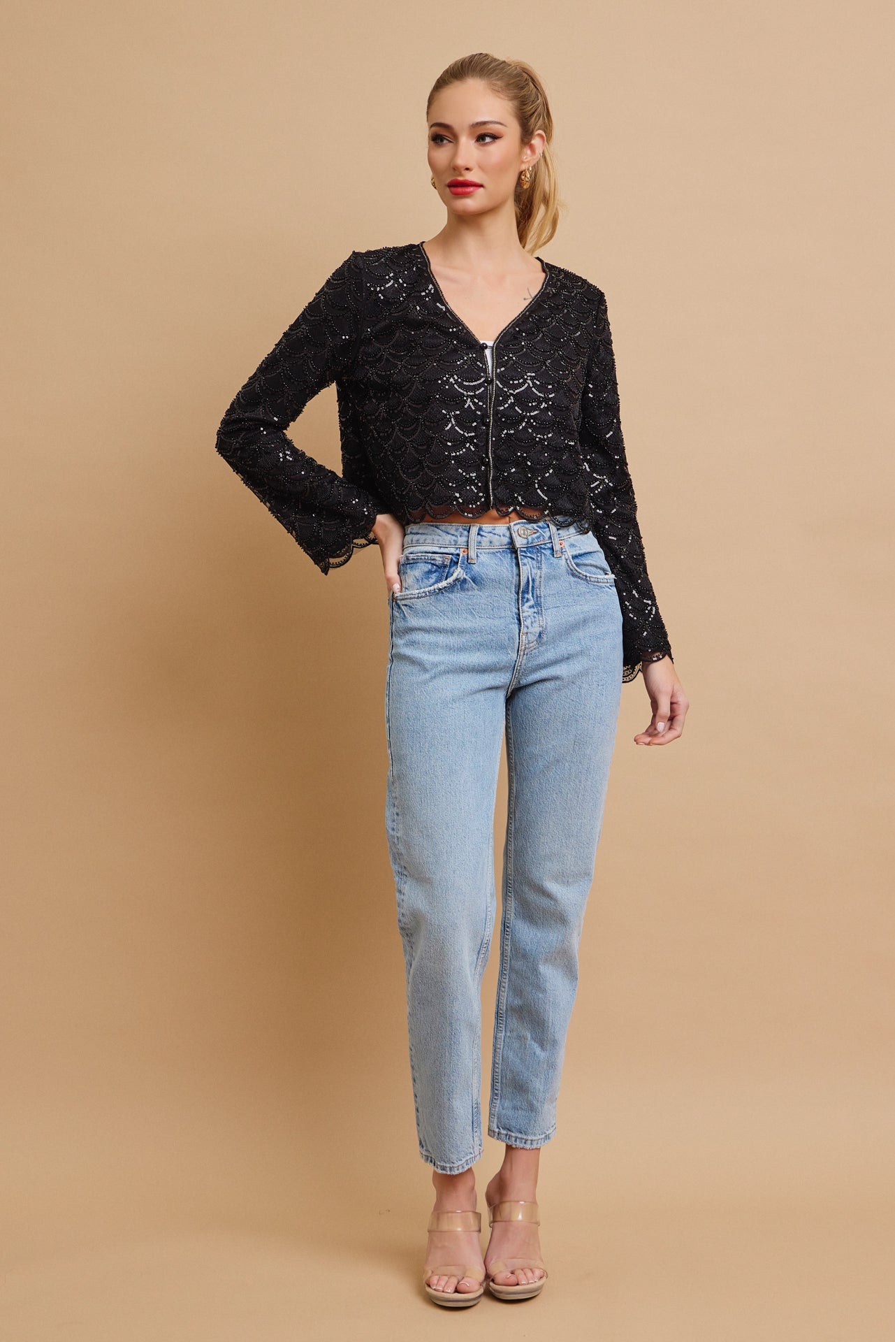 Vesper Beaded Cardigan