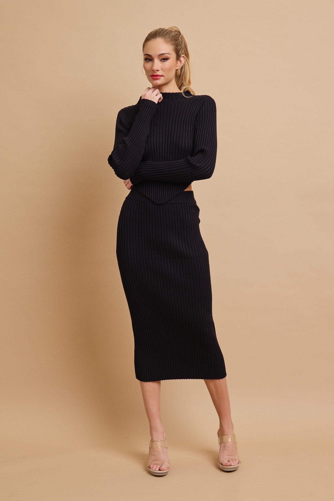 Dream Mockneck and Skirt Set