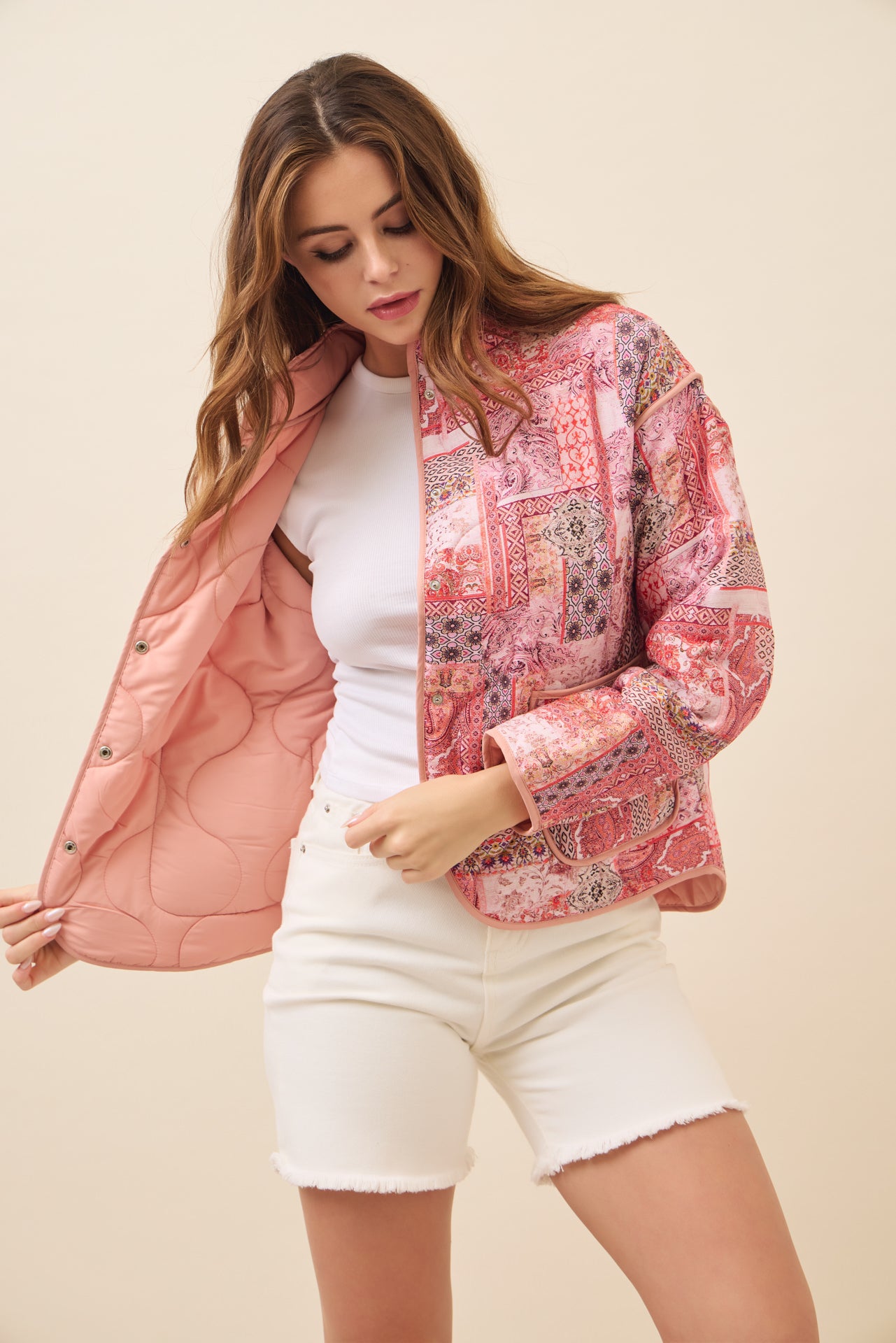 Printed Padded Jacket