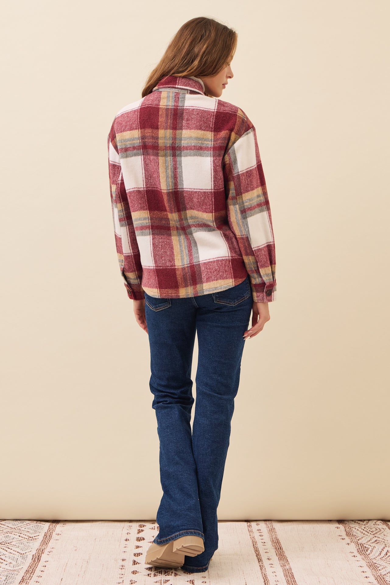 Cameron Oversized Plaid Shacket