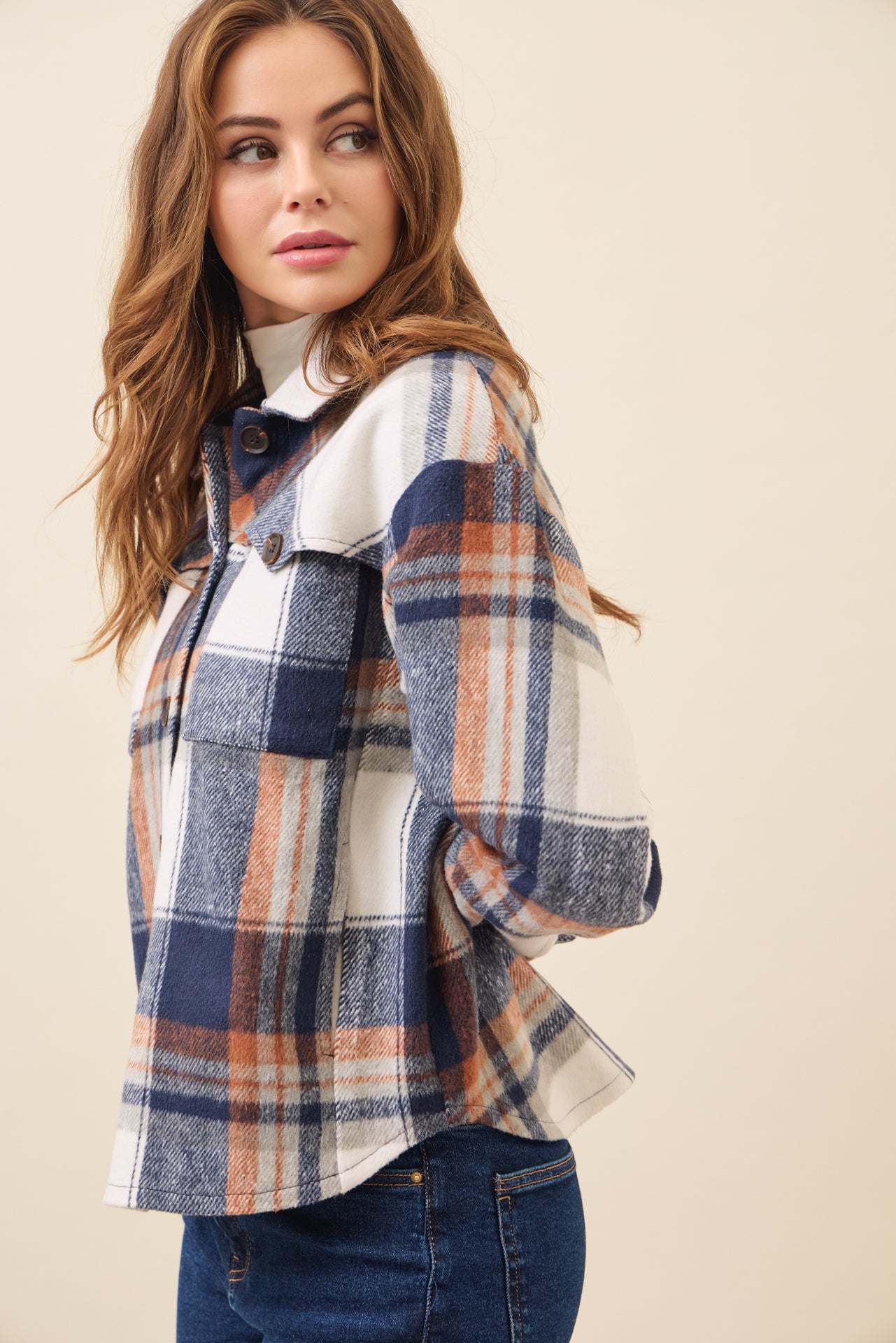 Cameron Oversized Plaid Shacket