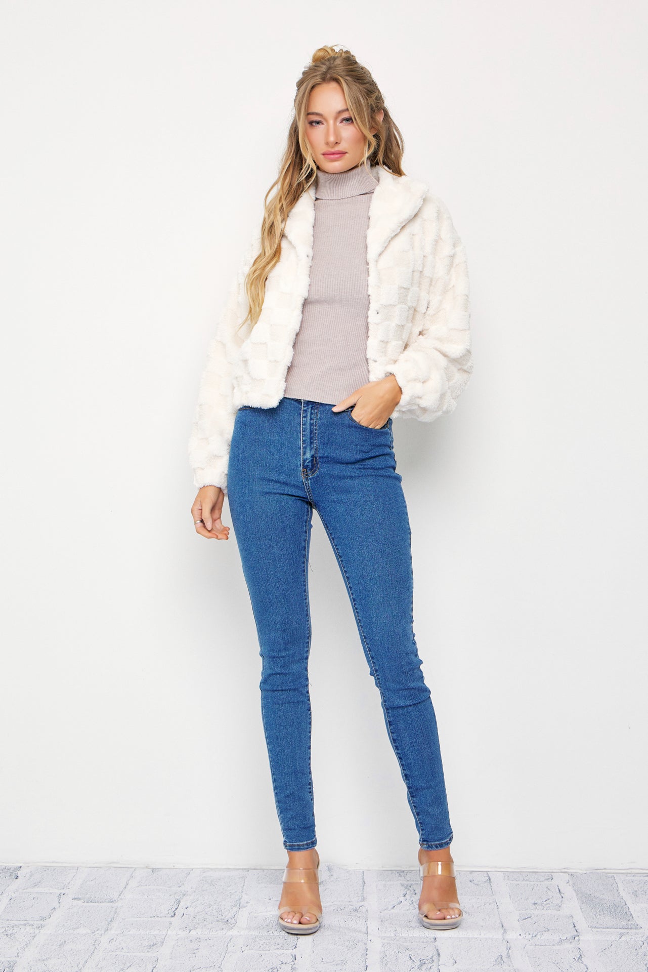 Square Chic Bomber Jacket